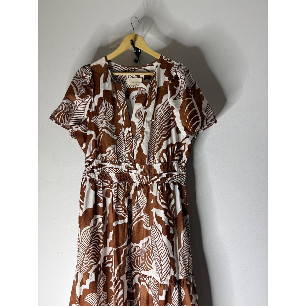 Anthropologie The Somerset Maxi Dress CEDAR Size XL - Picture 3 of 7